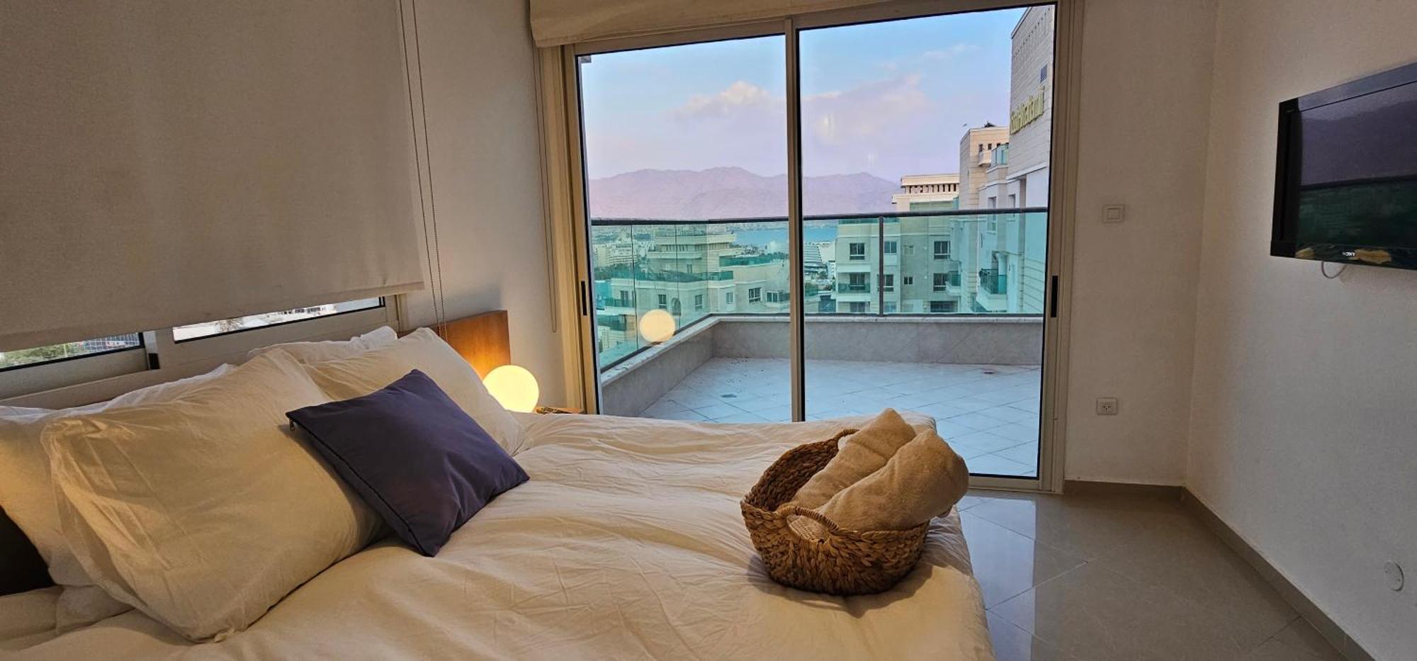 Exclusive Top Luxury Penthouse Near The Sea With Privat Roof-Pool Apartment Eilat Bagian luar foto