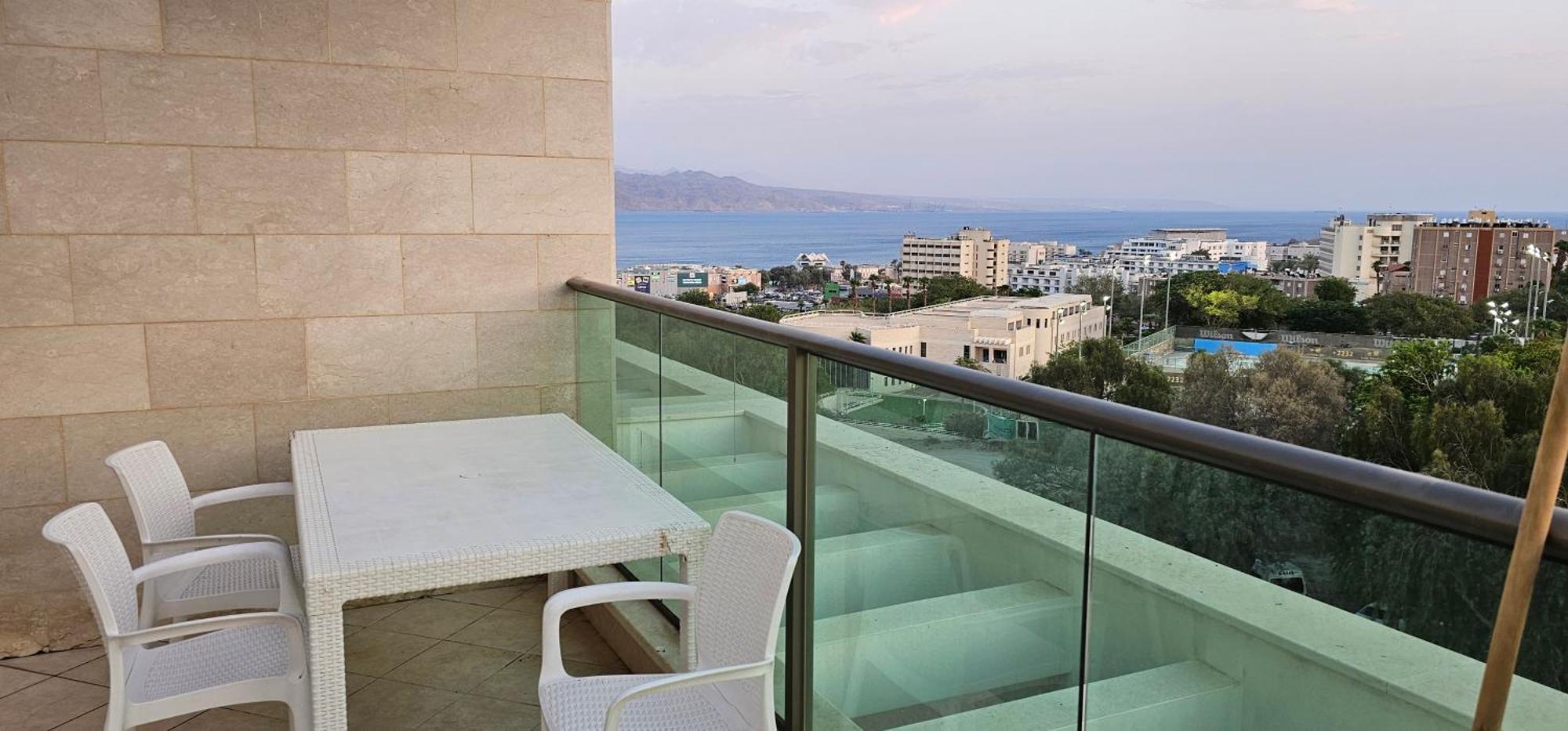 Exclusive Top Luxury Penthouse Near The Sea With Privat Roof-Pool Apartment Eilat Bagian luar foto